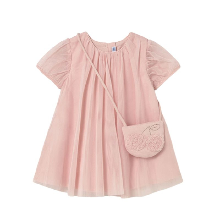 Rochie tul + gentuta - Roz - Mayoral [5]