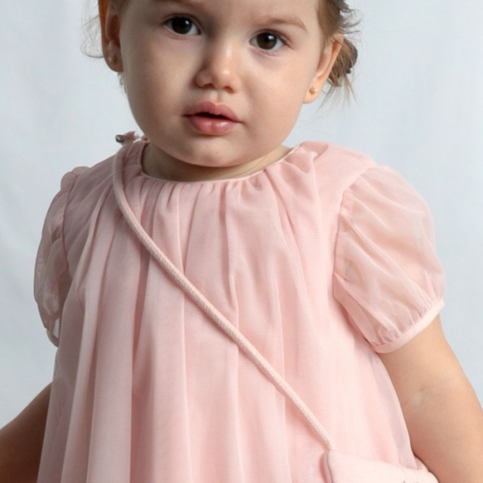 Rochie tul + gentuta - Roz - Mayoral [3]