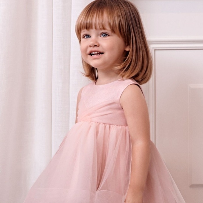 Rochie Tul  roz cu sclipici- Abel&lula   6-9 luni 75 cm [4]