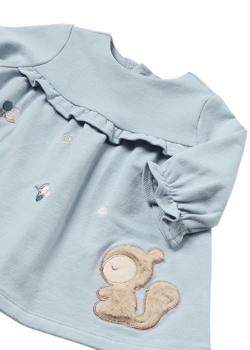 Rochie - veverita - bleu - Mayoral 18 luni [2]