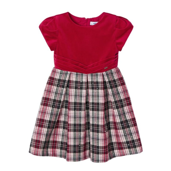 Rochita Catifea si carouri - Mayoral 9 ani [2]