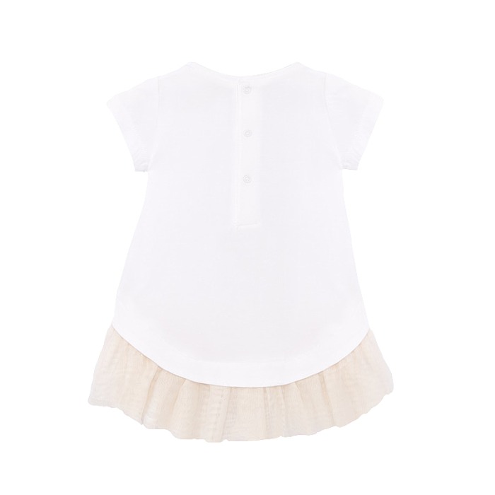 Rochita cu fustita tul bej 3 ani [2]