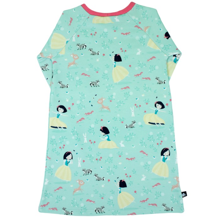 Rochita cu maneca lunga imprimeu Alba ca Zapada 92 cm (18-24 luni) [3]