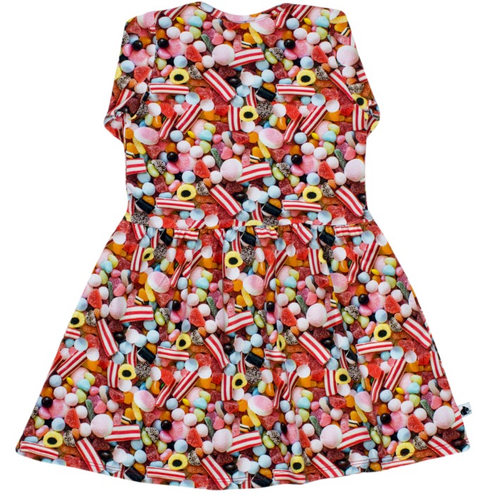 Rochita cu maneca lunga imprimeu bomboane 98 cm  (2-3 ani) [3]