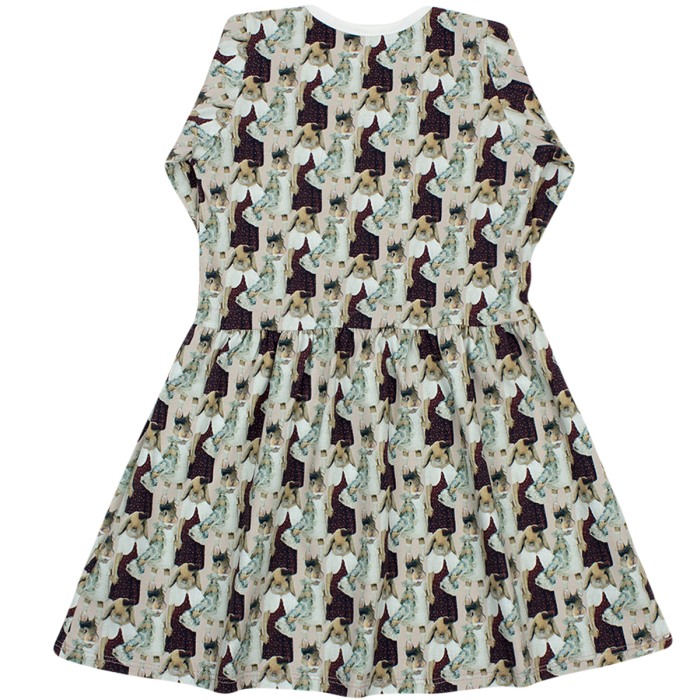 Rochita cu maneca lunga imprimeu iepurasi sic 122 cm (7-8 ani) [3]