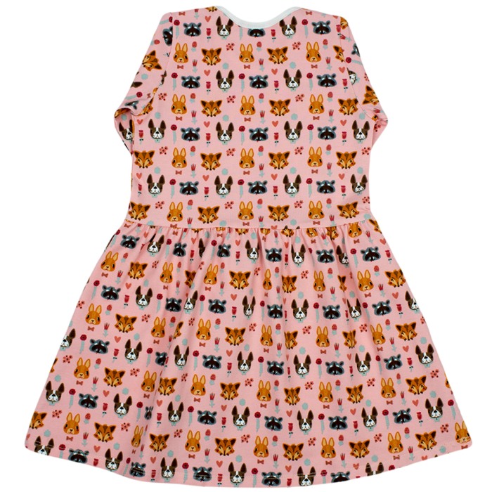 Rochita cu maneca lunga imprimeu ratoni 122 cm (6-7 ani) [3]