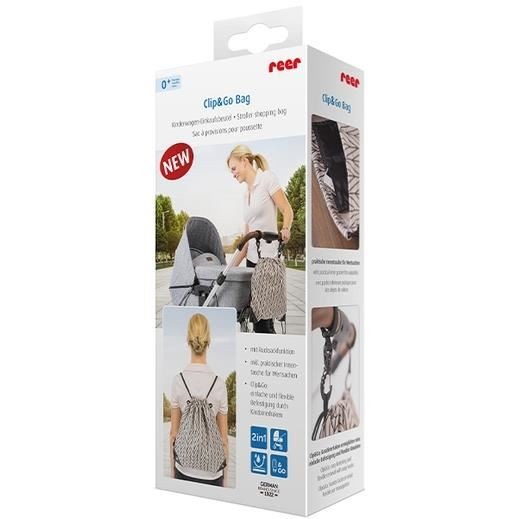 Rucsac organizator pentru carucioare de bebelusi Reer Clip&Go Bag 84082 [7]