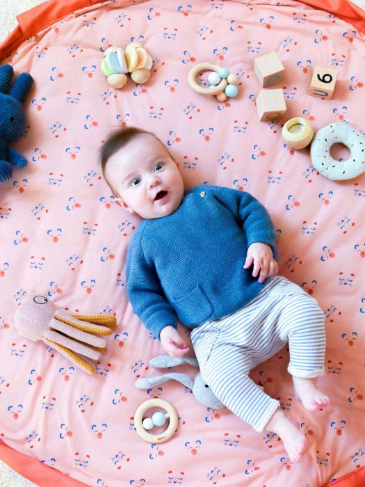 Sac depozitare jucarii 3 in 1 Animal faces - Play&go [3]