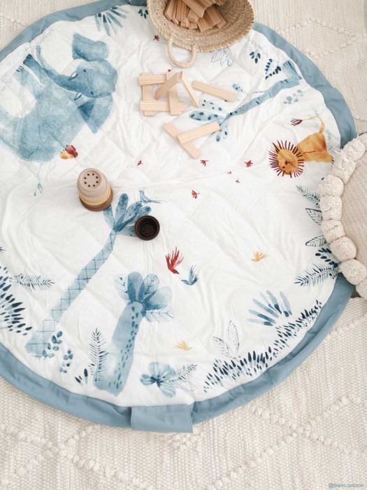 Sac depozitare jucarii 3 in 1 Moulin Roty Baobab - Play&go [6]