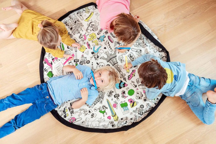 Sac depozitare jucarii "Color my bag" [10]