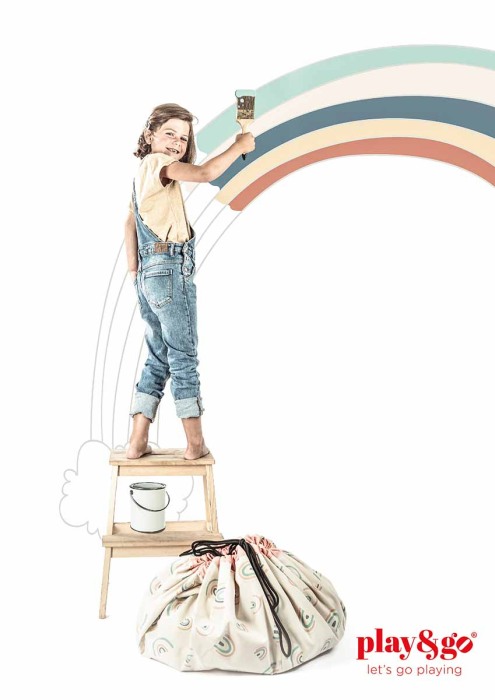 Sac depozitare jucarii Curcubeu - Play&go [3]