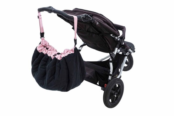 Sac depozitare jucarii Flori 3 in 1 Flori roz - Play&go [12]