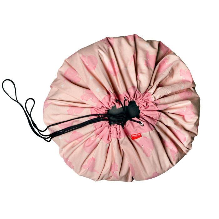Sac depozitare jucarii  "Pink elephant" [2]