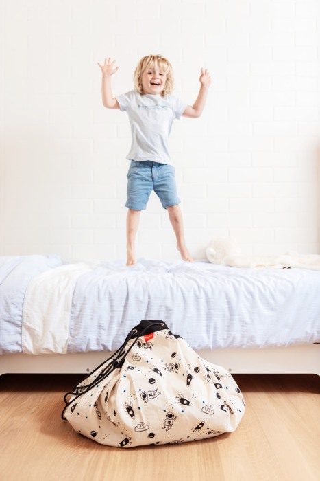 Sac depozitare jucarii Spatiul Cosmic - Play&go [8]