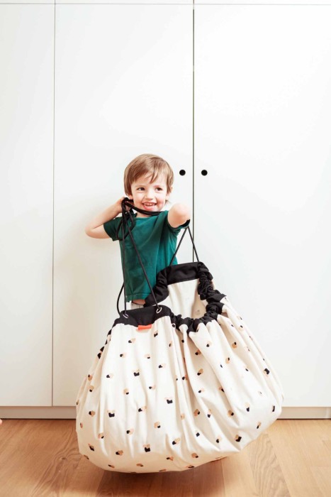 Sac depozitare jucarii Urme de pensula - Play&go [5]