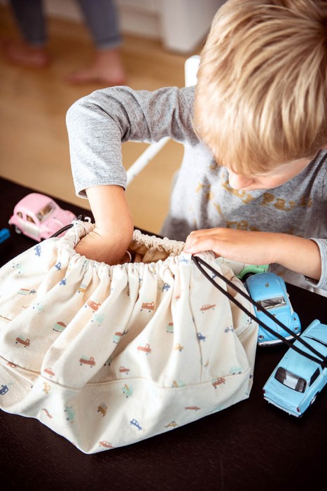 Sac Mini depozitare jucarii Mini masinute - Play&go [5]