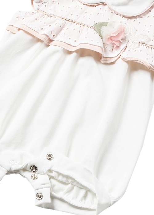 Salopeta broderie si guler Better Cotton - Mayoral  4-6 luni (70 cm) [2]