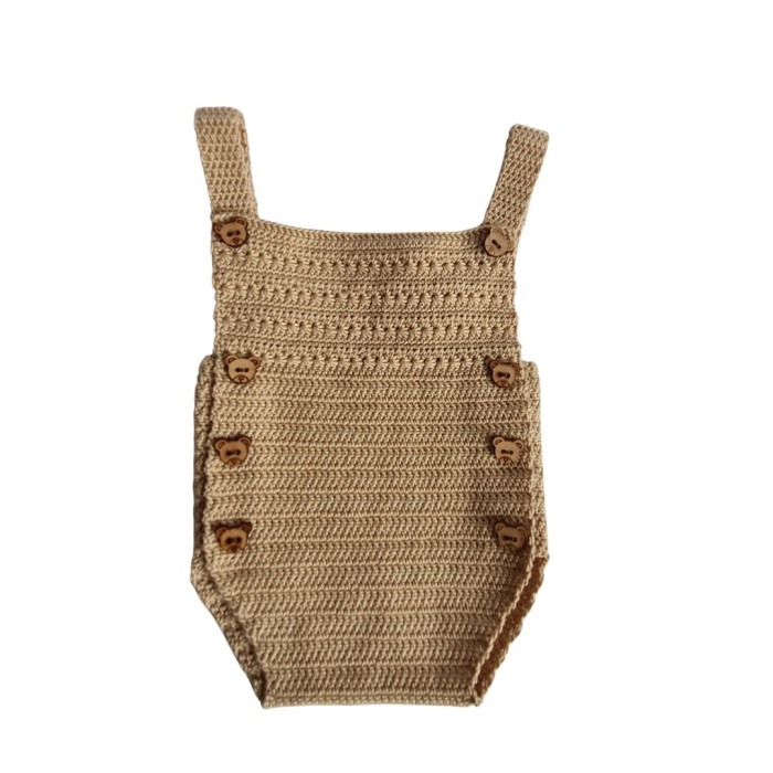 Salopeta crosetata - Bej - ursulet [2]