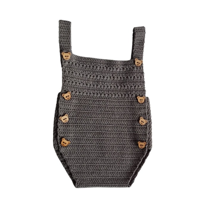 Salopeta crosetata -Gri - ursulet [2]