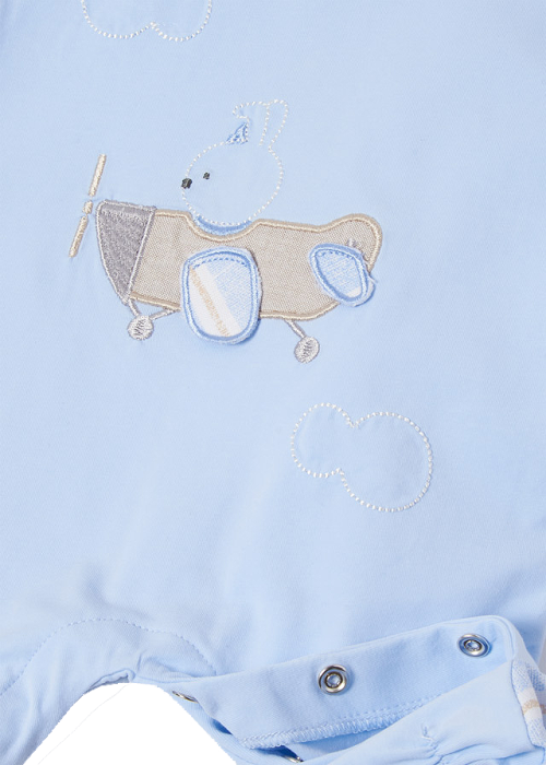 Salopeta lunga cu botosi ECOFRIENDS - Avion - Mayoral 2-4 luni [3]