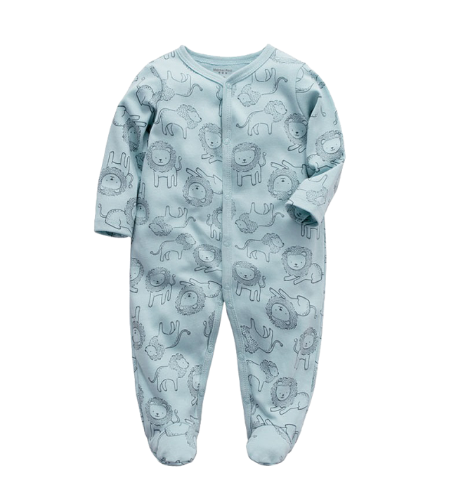 Salopeta (pijama) cu capse - Lei - Easymon 6 luni [2]