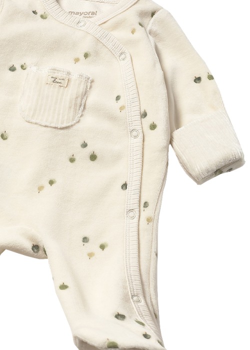 Salopeta (pijama) plusata - crem - Mayoral [3]