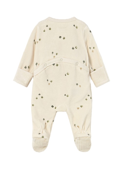 Salopeta (pijama) plusata - crem - Mayoral [2]