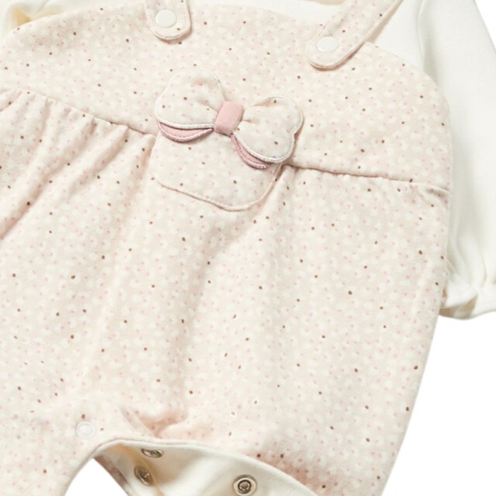 Salopeta simulata bumbac BCI nou-nascut - Mayoral 2-4 luni (65 cm) [3]