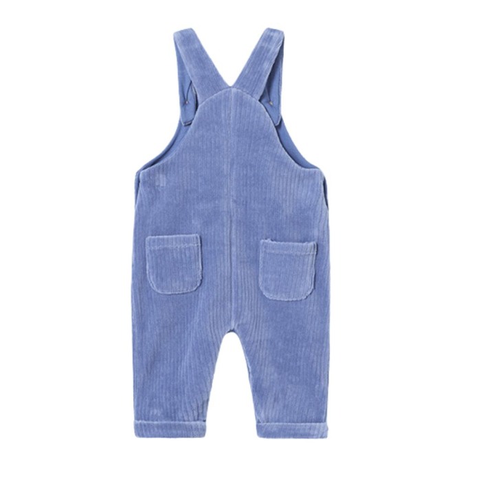 Salopeta velur Bleu nou-nascut - Mayoral 18 luni (86 cm) [3]