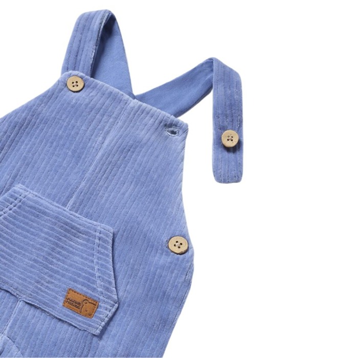 Salopeta velur Bleu nou-nascut - Mayoral 18 luni (86 cm) [2]