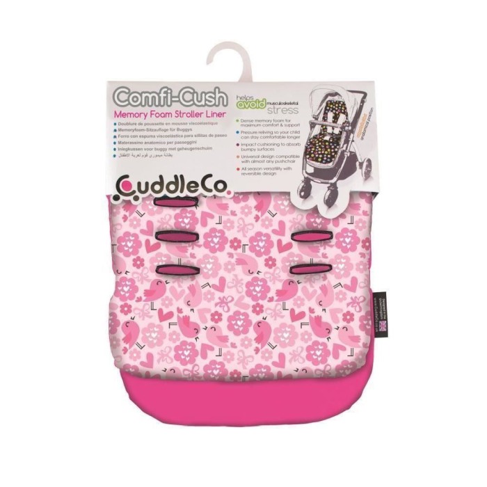 Saltea carucior - Comfi-Cush - Love Birds - CuddleCo. [2]