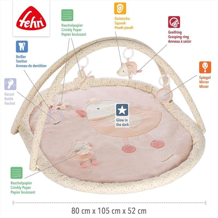 Salteluta de joaca - Pasare pastel 3D [4]