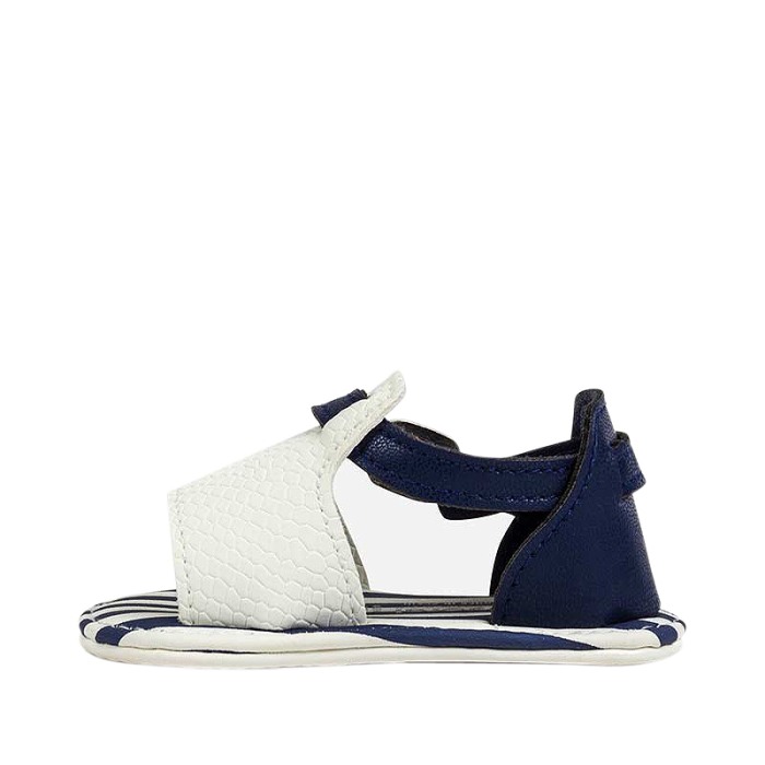 Sandale bebe - Alb albastru [2]