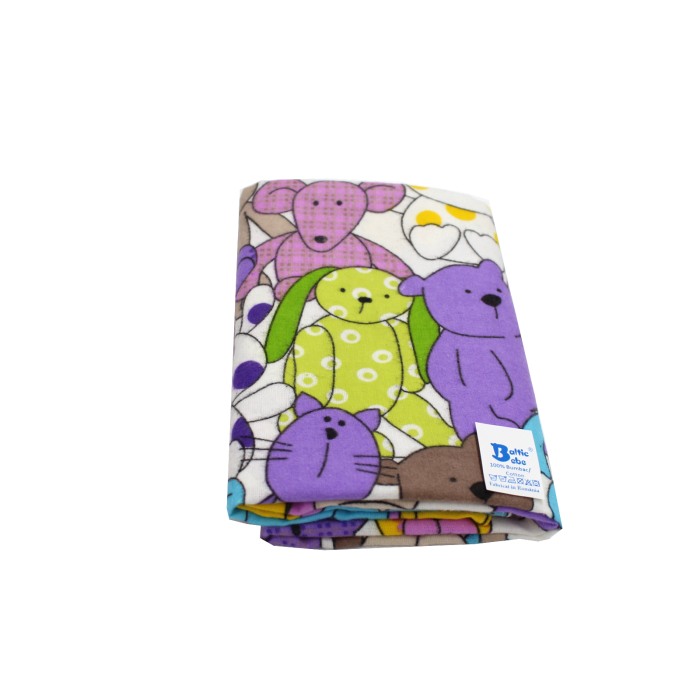 Scutec finet refolosibil - Ursuleti - BalticBebe 75x75cm_3buc. [2]