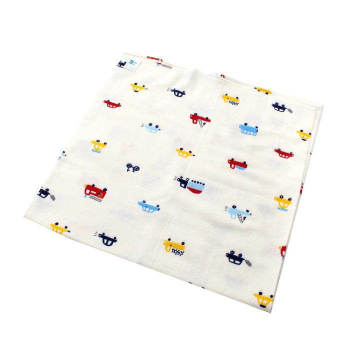 Scutece bumbac refolosibile - Camion - BalticBebe 120x120cm [2]