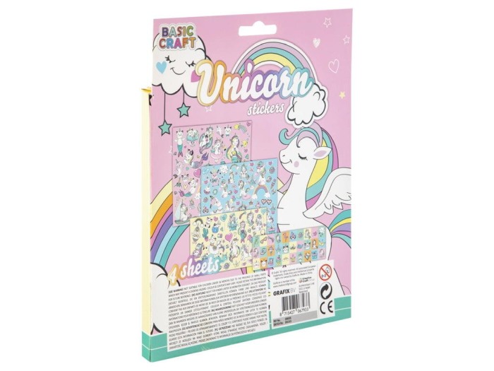 Set 100 abtibilduri cu unicorni [2]