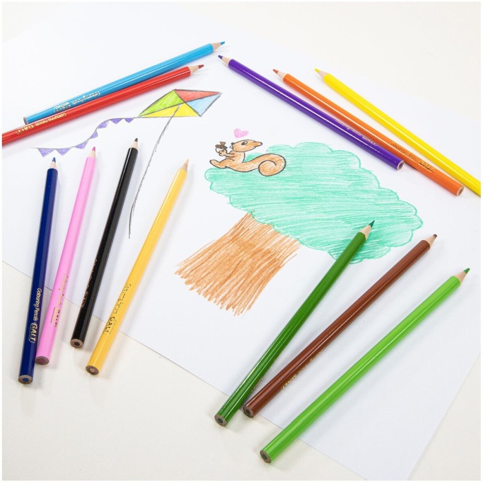 Set 12 creioane de colorat [4]
