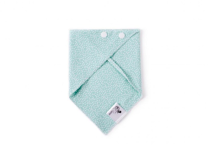 Set 2 bandane triunghi Alaska/Mint Dots [7]