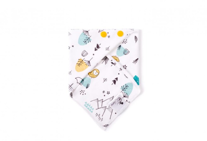 Set 2 bandane triunghi Alaska/Mint Dots [3]