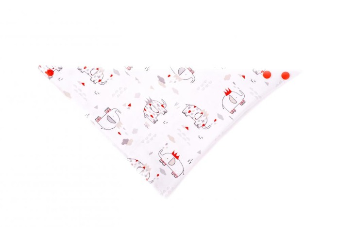 Set 2 bandane triunghi Elephant Roi/Crowns [8]