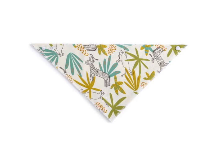 Set 2 bandane triunghi Jungle/Mint [4]