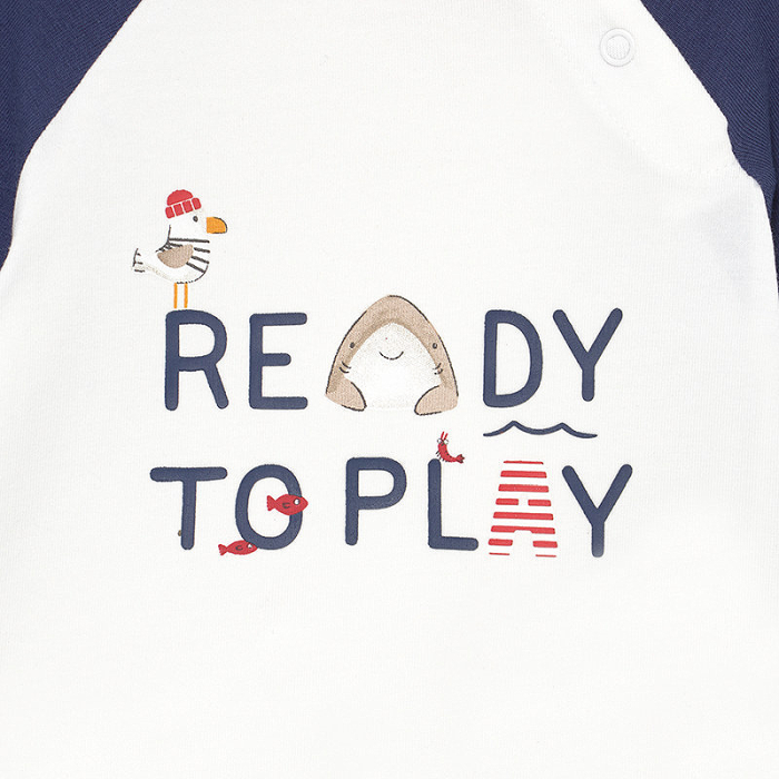 Set 2 bluze cu maneca lunga - baiat - Mayoral 4-6 luni [3]