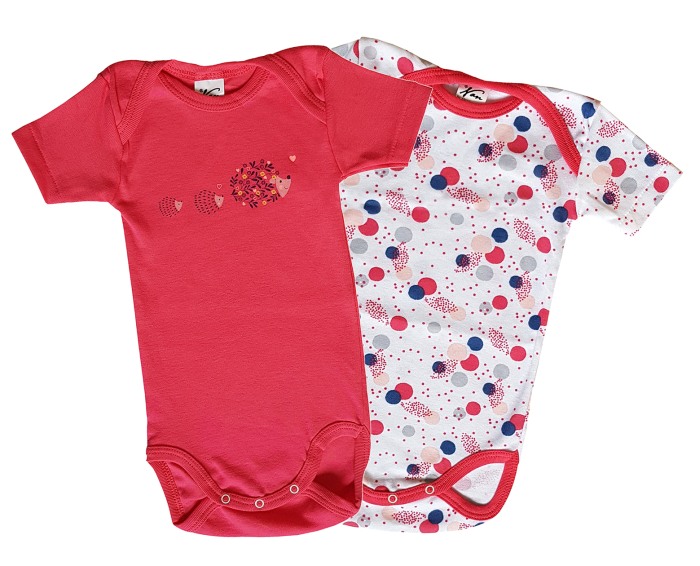 Set 2 body uri cu maneca scurta Arici/Buline 18 luni [2]