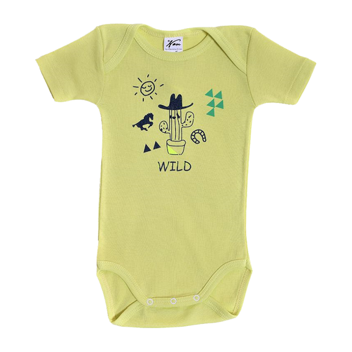 Set 2 body uri cu maneca scurta - Cactusi [3]