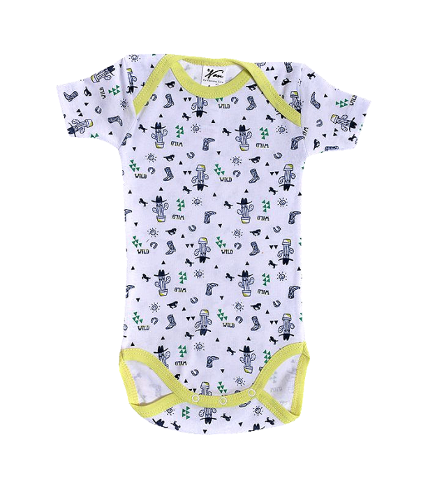 Set 2 body uri cu maneca scurta - Cactusi [2]