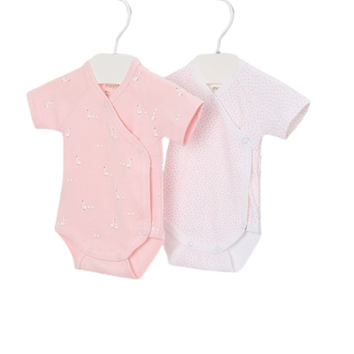 Set 2 body-uri Rosa nou-nascut - Mayoral [2]