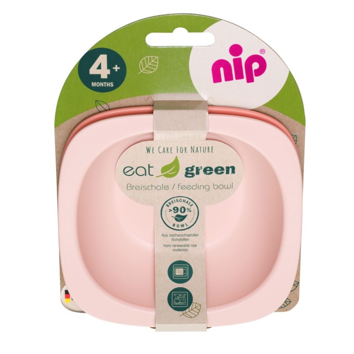 Set 2 castroane pentru mancarea copiilor nip Eat Green 37065 [2]