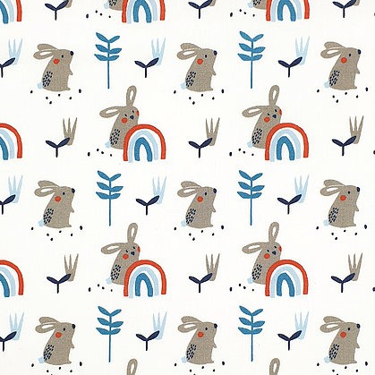 Set 2 cearceafuri patut Bunny & Rainbow - Buva [5]