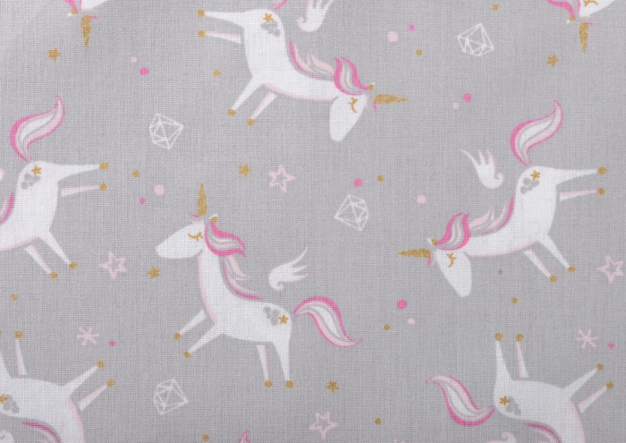 Set 2 cearceafuri patut Unicorns Pink/Grey [5]