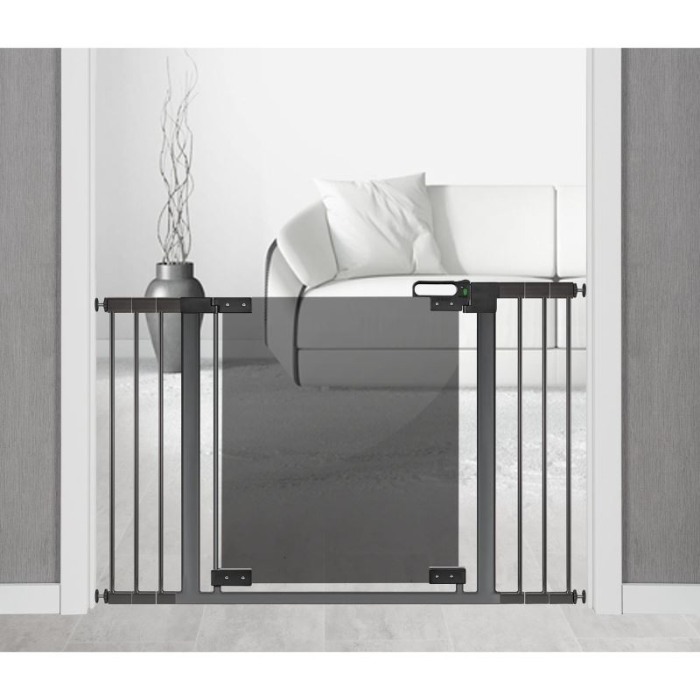 Set 2 extensii 7 cm pentru porti de siguranta DesignLine Puristic, metal gri antracit, Reer 46041 [2]